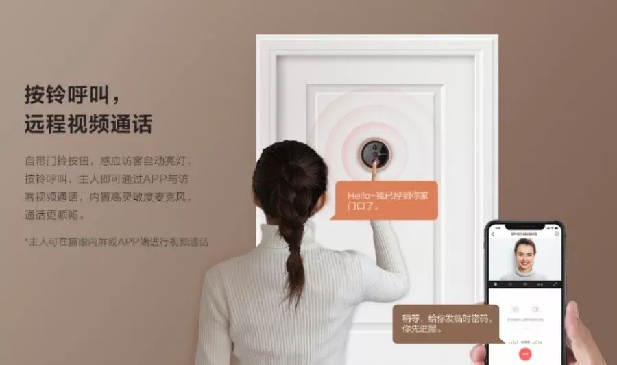 萤石新品智能猫眼 洞察危险安全守卫