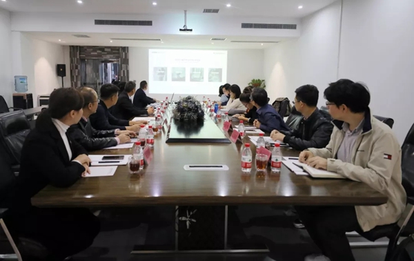 科饶恩欢迎北京住总集团龚总一行莅临参观考察