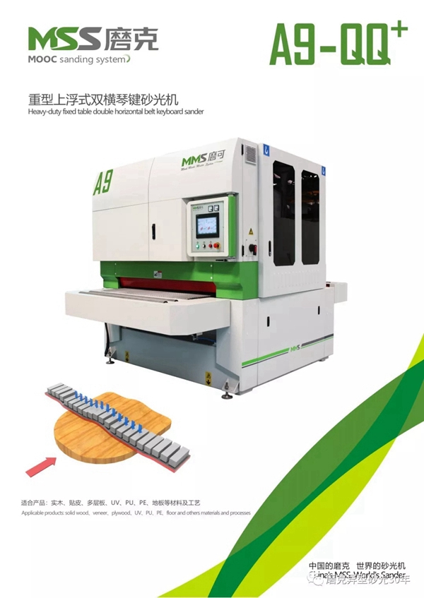 磨克：高速发展的磨可砂光机系列