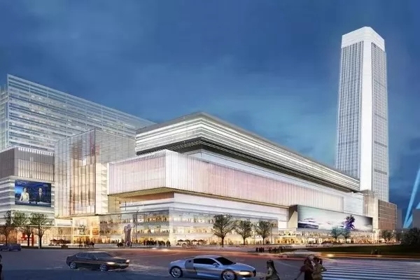 韩丽家居集团董事长胡文权先生应邀出席深圳宝能第一空间开业庆典