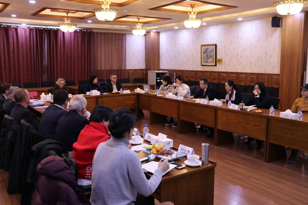 霍尔茨迎​新西兰访华团和国家林草局领导来访考察