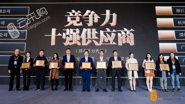 科裕智能指纹锁荣获2019中国房地产行业竞争力10强供应商