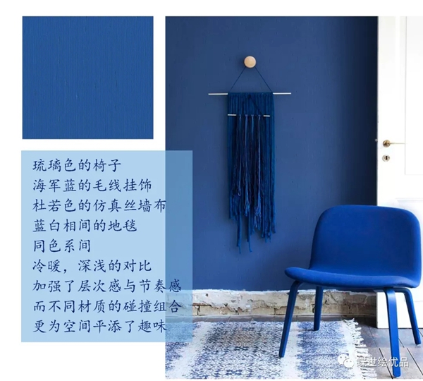 蝶世绘优品：经典蓝 简约中流露优雅像是薄暮时的天空