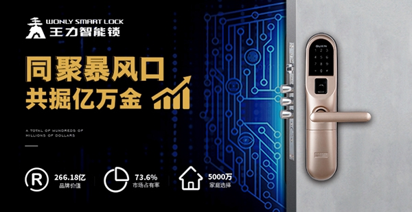 荣膺盛誉|王力智能锁喜获智能锁与智能家居经销商大调查“投资潜力十大品牌”