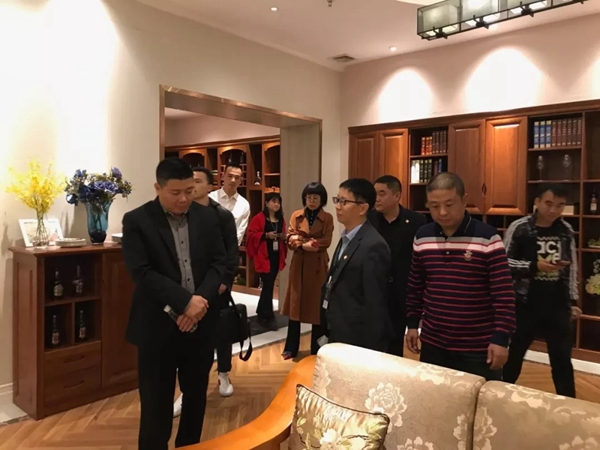 亚丹家居迎接欧中商会与中非友协莅临参观交流指导