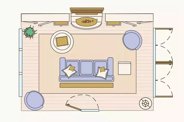 城市素颜墙布：软装如何布局才能让核心区功能最大化