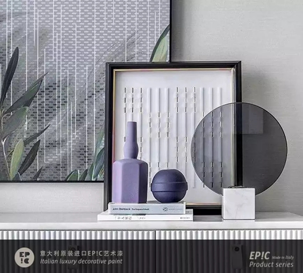 来品味意大利EPIC艺术漆 水性涂料 艺术版画吧