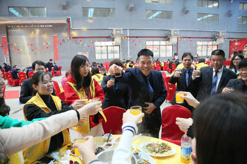 捷顺成隆门窗2020年迎新年会圆满结束
