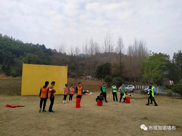 布缇加诺墙布团建活动 燃起梦想的激情