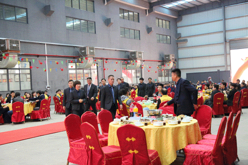 捷顺成隆门窗2020年迎新年会圆满结束