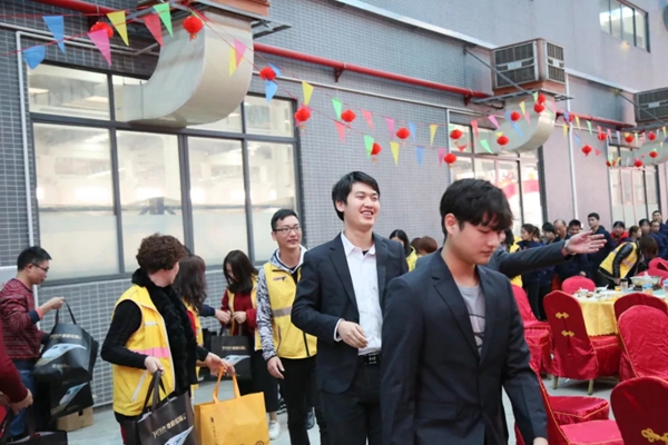 捷顺成隆门窗2020年迎新年会圆满结束