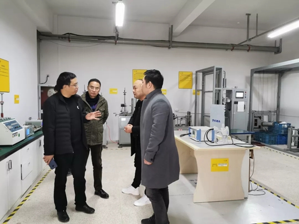 KUB智能锁迎接金科地产集团领导考察组一行莅临考察