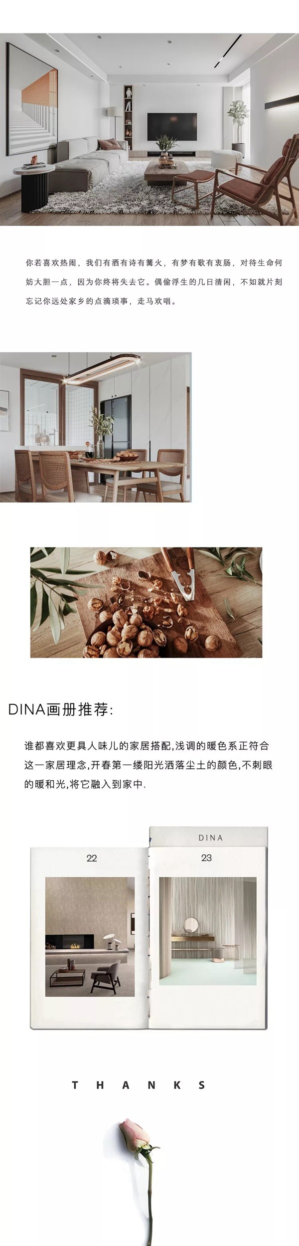 DINA斯堪迪那:愿你不负春光 赏极简与人间烟火 DINA斯堪迪那:愿你不负春光 赏极简与人间烟火