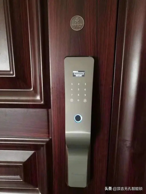 顶吉智能锁助力疫情防控