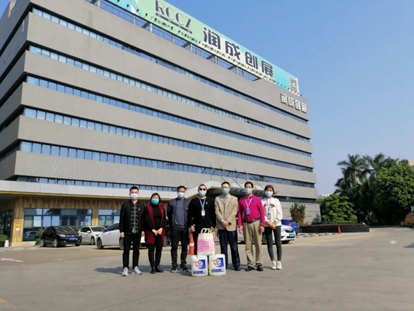 “两新”党组织走访润成创展 为复工复产补充“弹药”