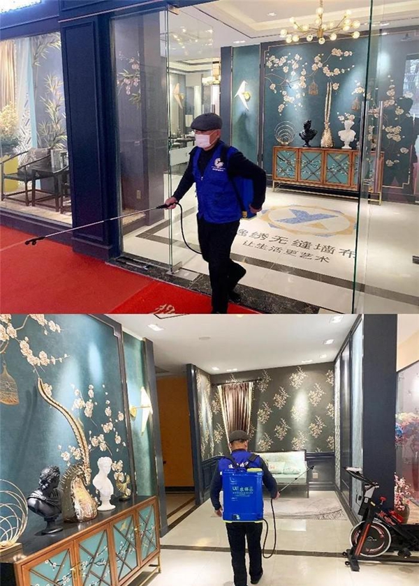 逸绣与广大经销商家人 众志成城共克时艰