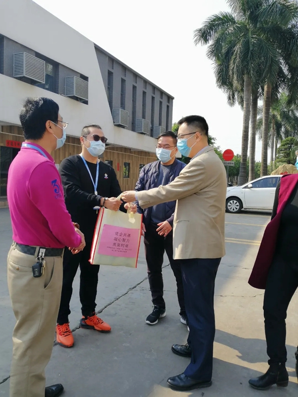 “两新”党组织走访润成创展 为复工复产补充“弹药”