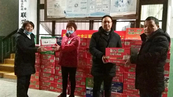 金蝉布艺捐赠物资支持防疫工作 金蝉布艺捐赠物资支持防疫工作