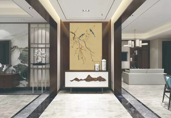 元龙墙布：轻奢+新中式 彰显浓郁东方情调