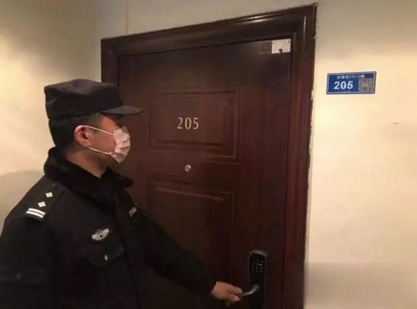 顶吉智能锁助力疫情防控