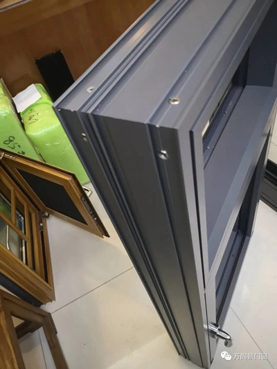 万阁顿门窗新品推荐：125断桥窄边窗纱一体平开窗