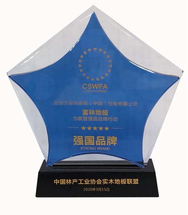 富林家居丨荣获强国品牌 实至名归
