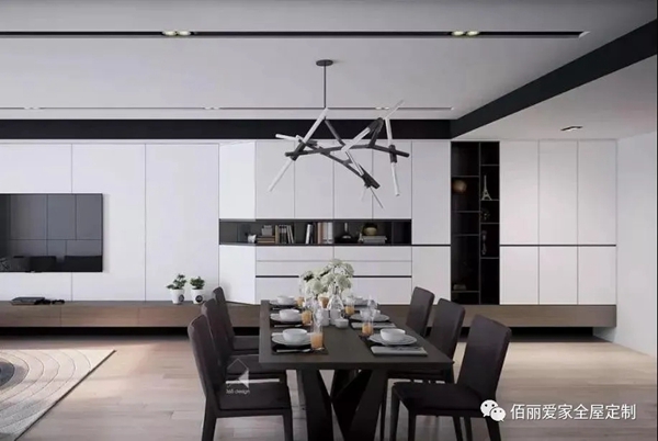 佰丽爱家全屋定制：怎么才能在进门见厅的情况下 把玄关和鞋柜设计好？