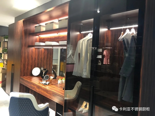 CANLiA卡利亚：一款可以量身定制的全钢衣柜 显露简奢的现代艺术气息