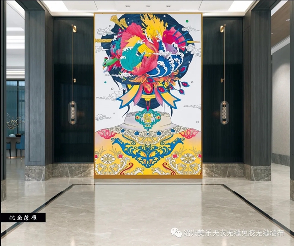 天衣无缝墙布3.15品牌工厂直供惠正式启动
