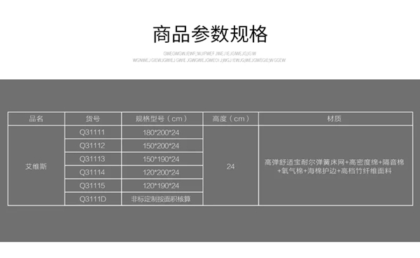 欧派高端软装2020床垫新品发布