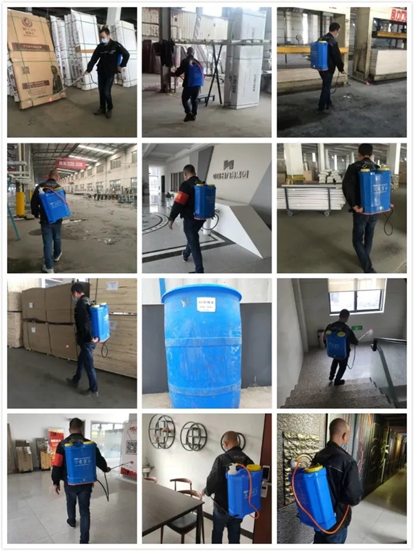 合力门业做好疫情防控 确保公司有序复工