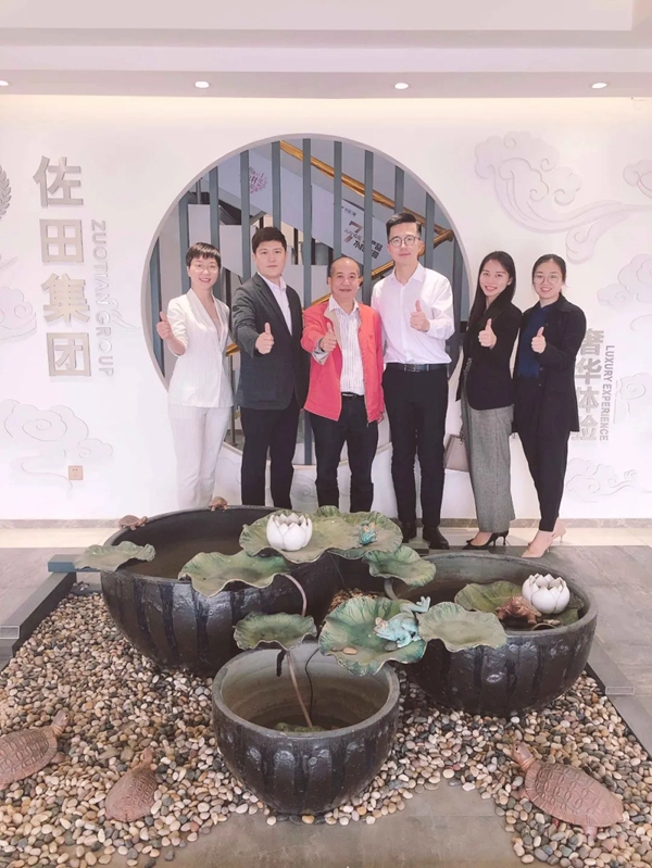 佐田门窗迎接广东省门窗协会秘书处一行莅临调研