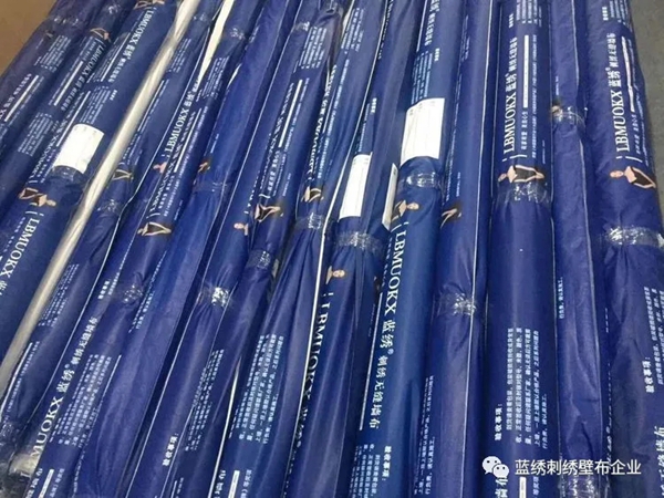 蓝绣墙布“零元”爆品代理 前200名抢到送1188元免洗抑菌洗手液
