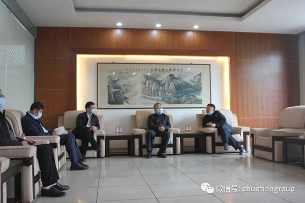 金华市领导莅临春天集团检查指导企业复工复产工作