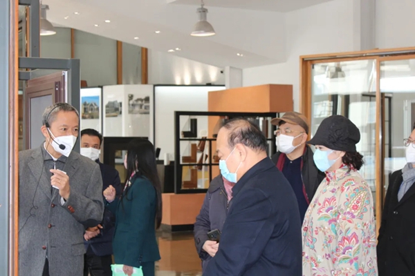 威盾门窗迎接天津市委统战部领导一行莅临调研