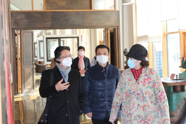 威盾门窗迎接天津市委统战部领导一行莅临调研
