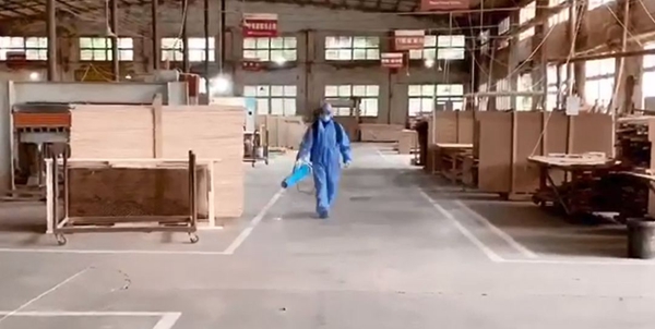 尹氏木门于3月2日在政府部门批准已全面复工