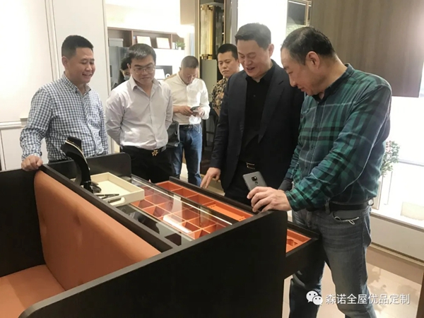大事件|全国工商联家具装饰业商会张传喜会长莅临森诺家居参观指导
