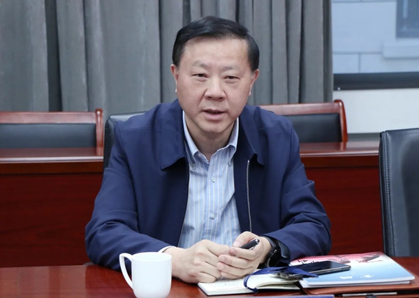 金鹏阳光门窗迎安粮集团领导一行莅临考察交流