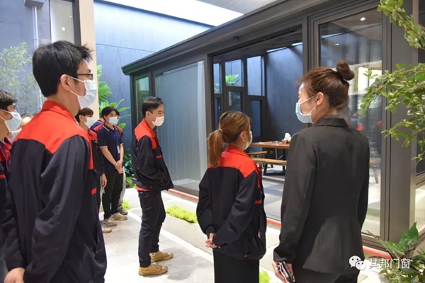 其邦门窗特邀PMC部 技术部全体人员参观新办公大楼