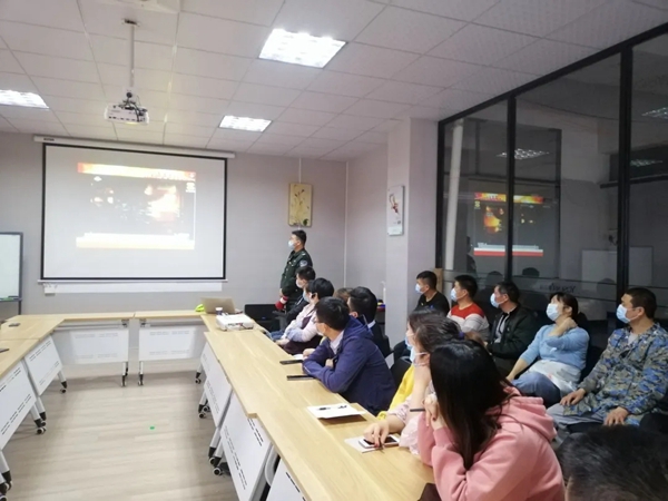 雅诗澜墙布窗帘消防安全知识讲座成功举办
