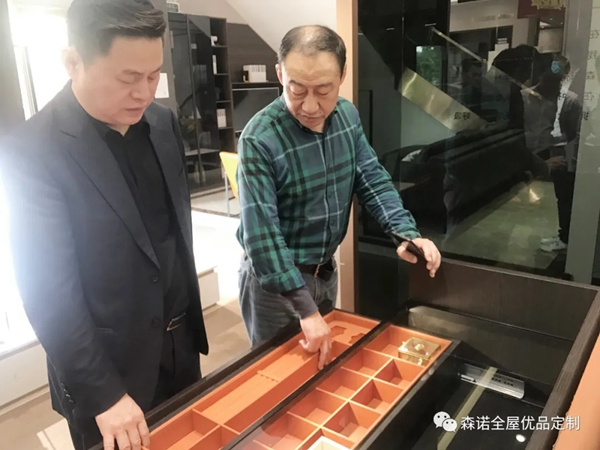 大事件|全国工商联家具装饰业商会张传喜会长莅临森诺家居参观指导