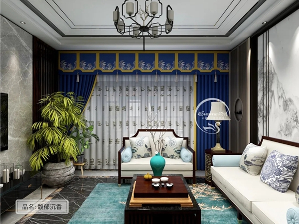 欣明窗帘精品：玩转家居色彩魅力 红黄绿蓝粉棕任你领略