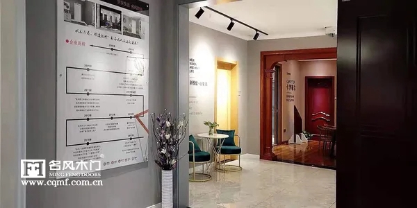 名风木门山东胶南专卖店陈总：选择名风，从“心”做起