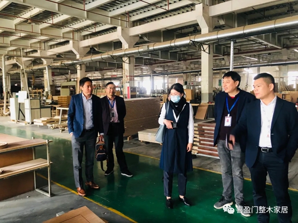 德信控股(杭州瑞扬供应链)总经理一行莅临喜盈门考察