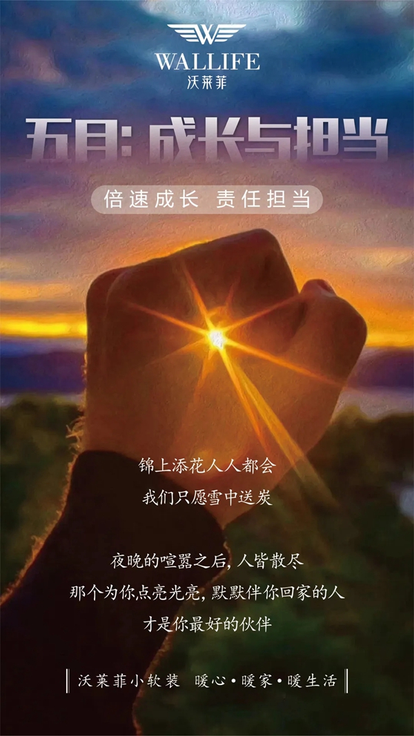 沃莱菲壁纸壁布五月优惠返利，助力倍速成长