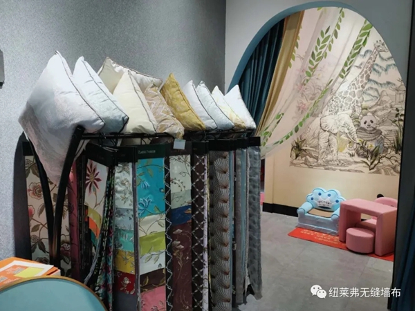 纽莱弗无缝墙布抖音线上墙布采购活动庆五一 