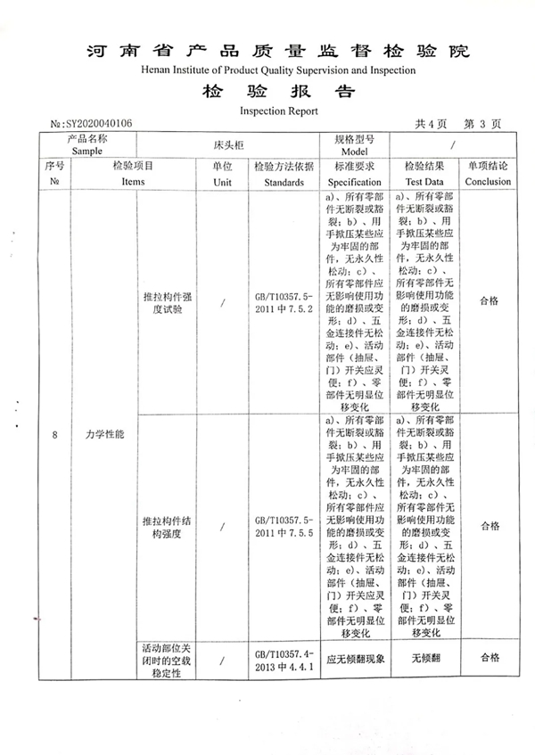 简一全屋定制顺利通过河南省产品质量监督检验院抽样检测