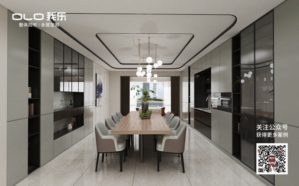 我乐整体厨柜|全屋定制：3大实用方案带你告别“小黑屋”
