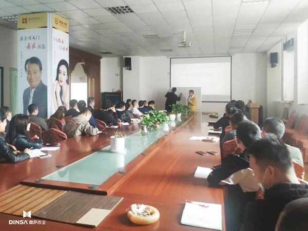 豪雅铝业(集团)余董事长到访鼎萨木业